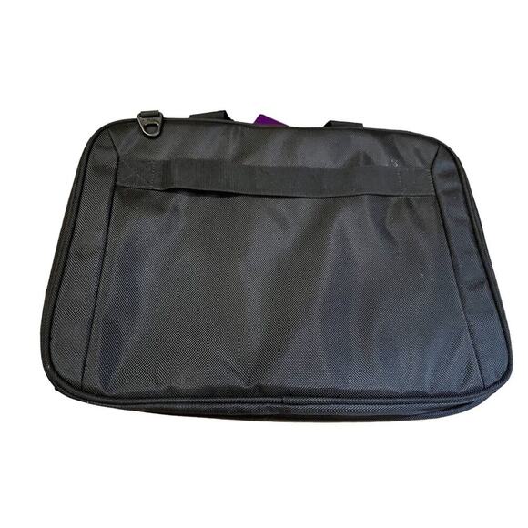 Targus CityLite Laptop Briefcase Black Polyester NWT 15.6” Lots Of Pockets - Picture 5 of 7